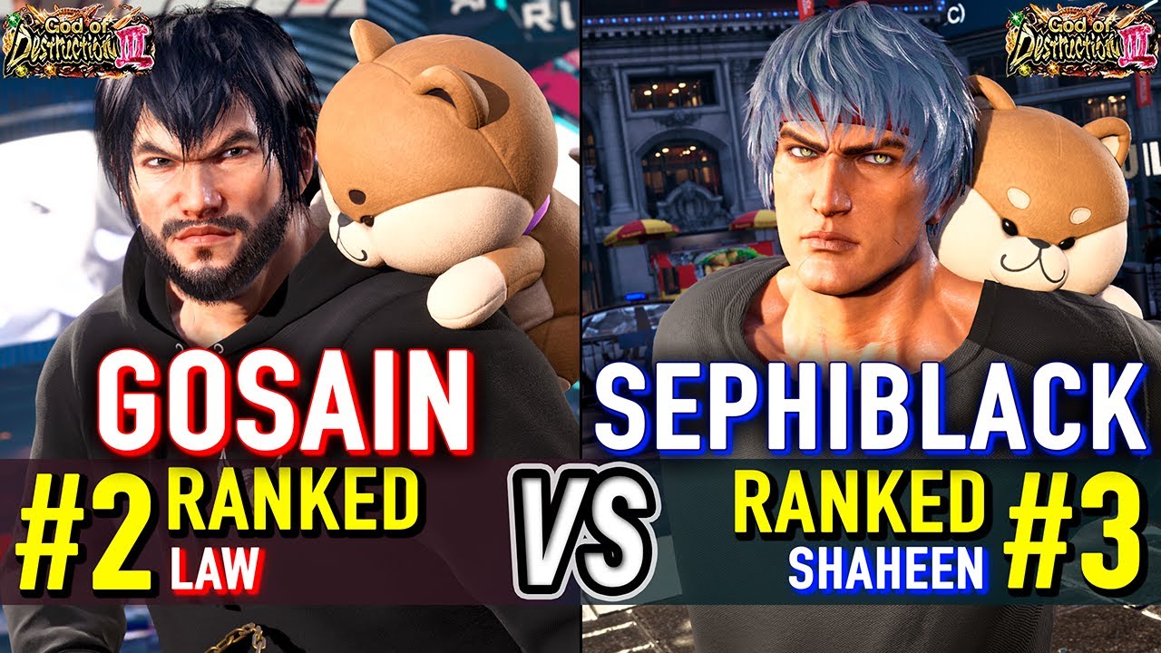 T8 🔥 GOSAIN (#2 Ranked Law) vs SEPHIBLACK (#3 Ranked Shaheen) 🔥 Tekken 8 High Level Gameplay