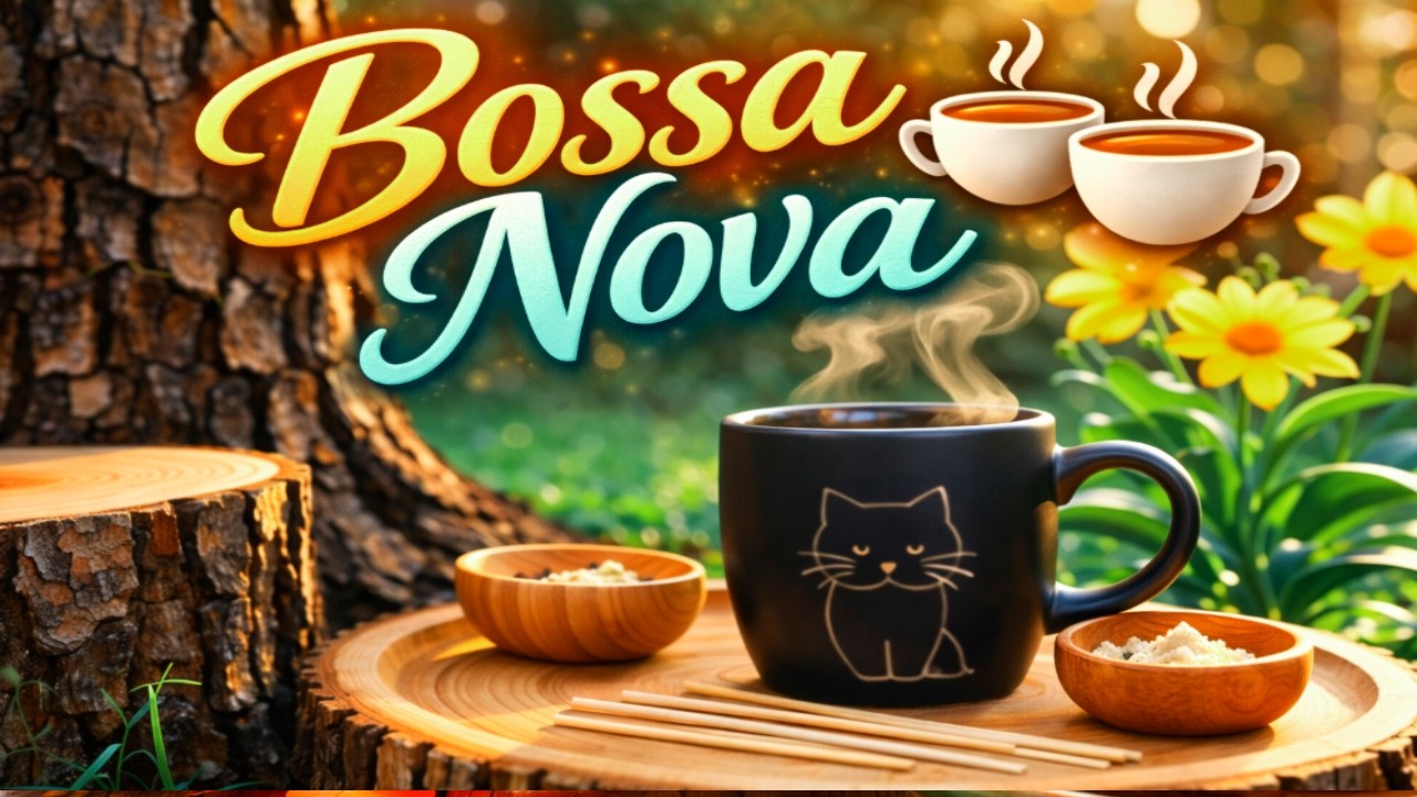 Bossa Nova Morning ☕ Cozy Brazilian Jazz in Nature for Focus, Study, Work & Relax