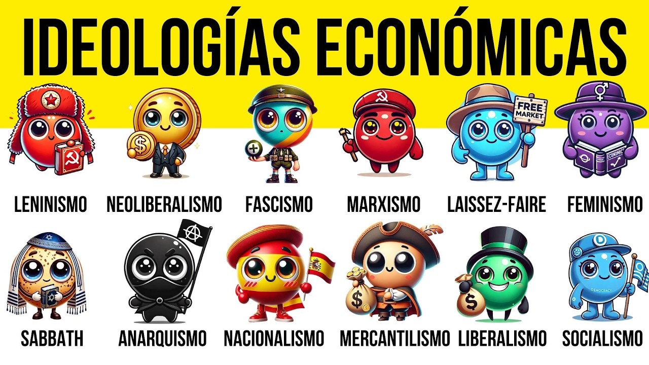 Todas las Ideolog&iacute;as Econ&oacute;micas Explicadas en 12 Minutos