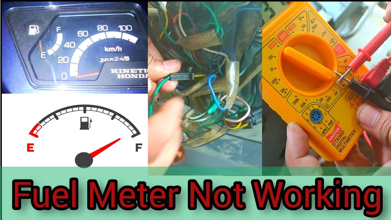Fuel Meter പണി തന്നു 😪😪|How to Repair Fuel meter | Kinetic Honda Repair | Visual Media Malayalam