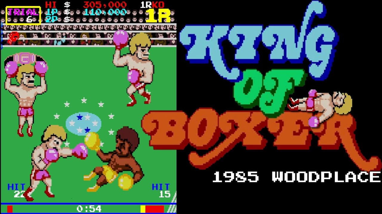 KING OF BOXER  キングオブボクサー　1985 WOOD PLACE [＄1,000,000まで] Arcade