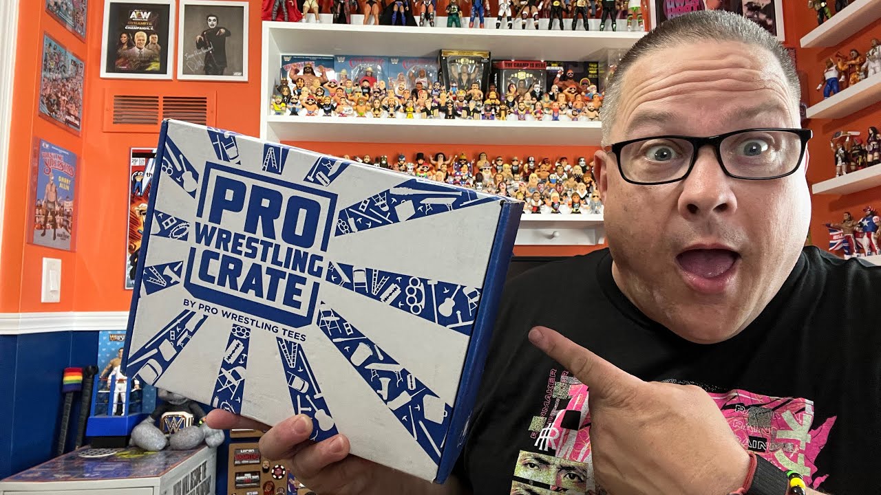 Pro Wrestling Crate unboxing - July 2024  #PWCrate #prowrestlingtees #unboxing