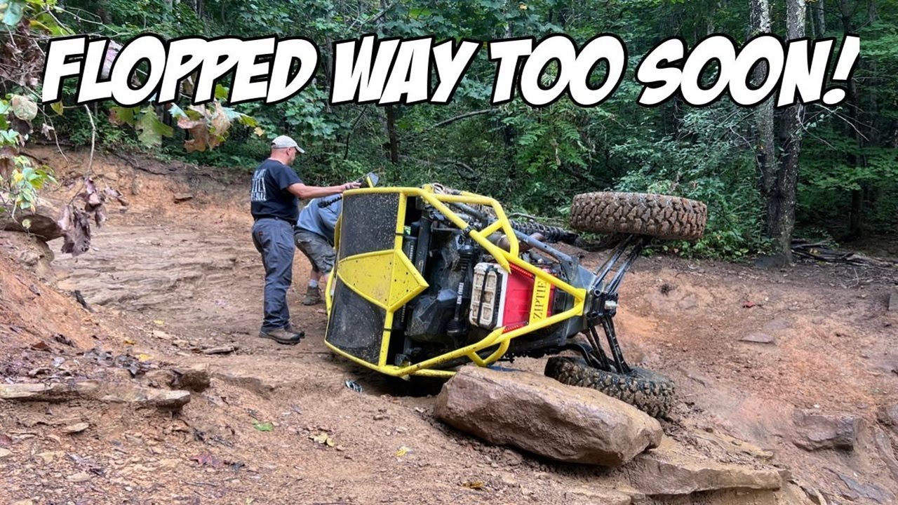 I Flopped Within the First 100 Feet of Trail 15 at Windrock Offroad Park
