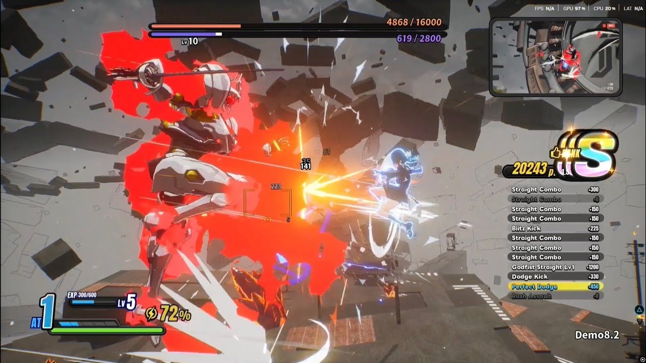 This game is more hype than I was thinking (Mightreya - Demo, No Dmg 1st Boss)