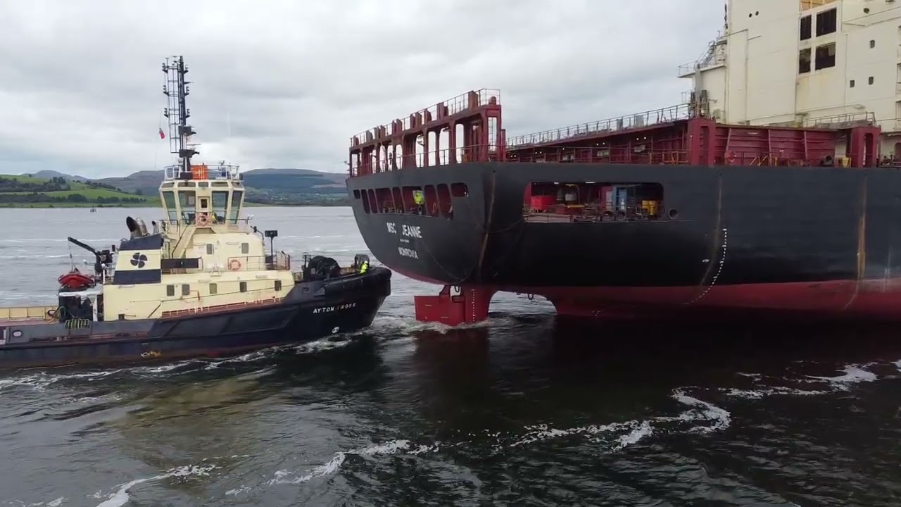 Ships of the Clyde - Dolphins off the bow