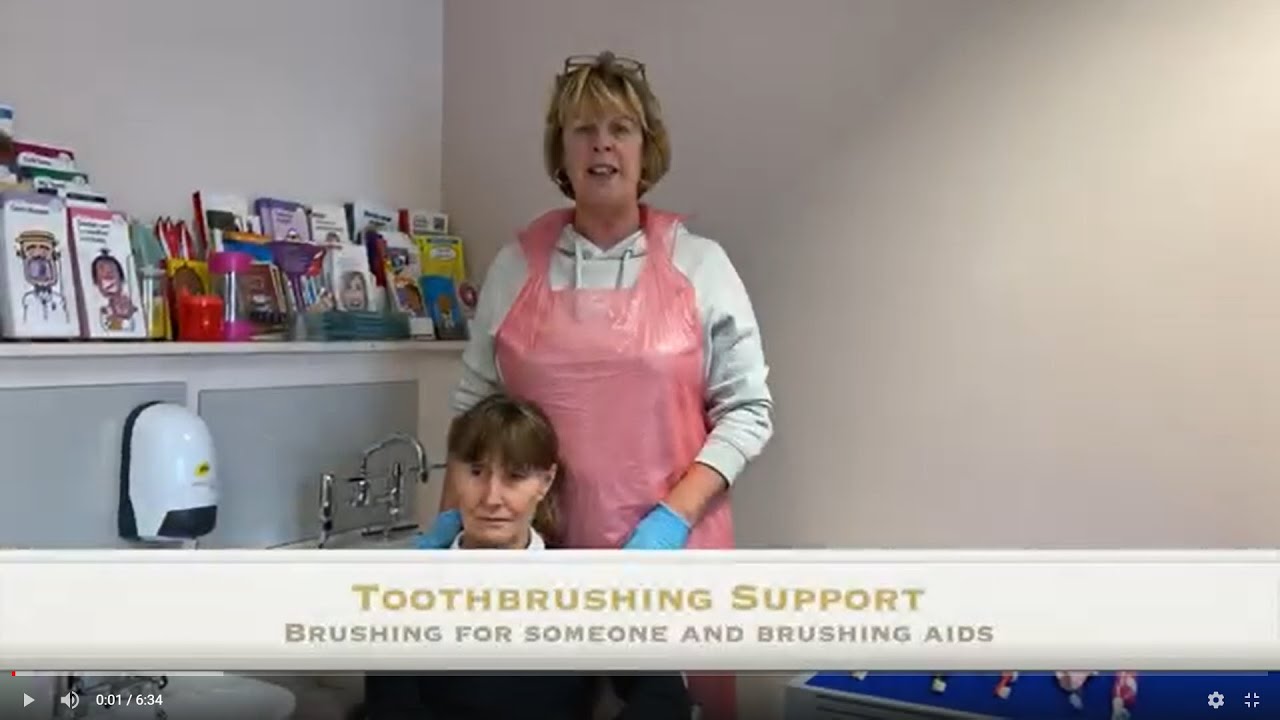 Toothbrushing Support  Brushing for someone else (short visual)