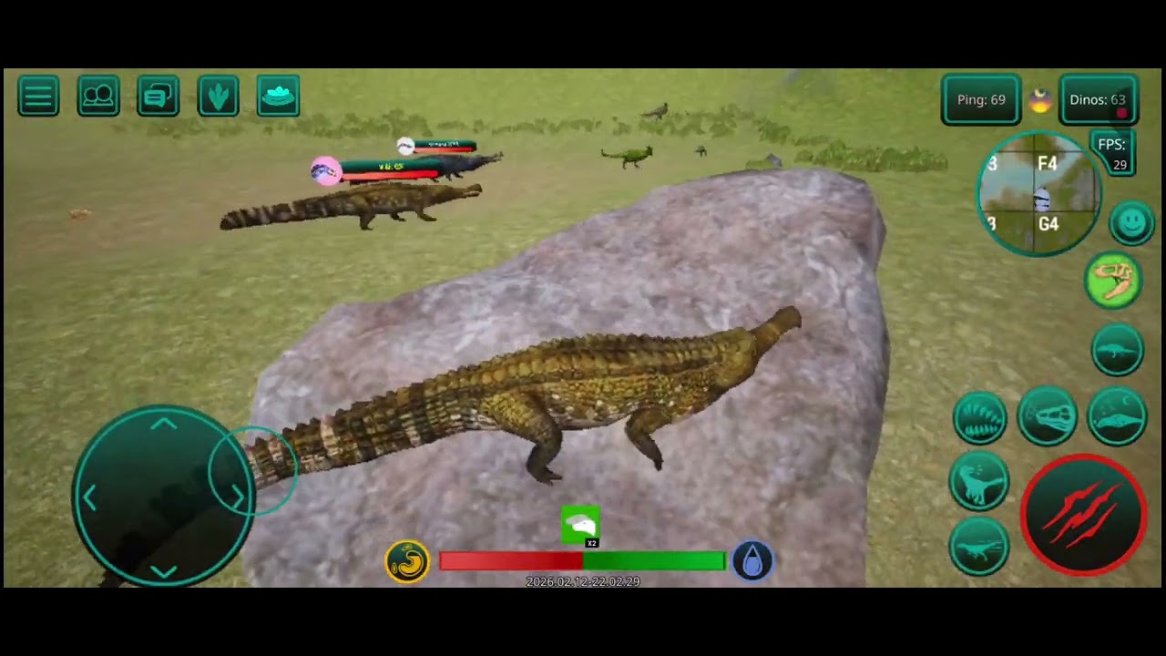 Criei meu dino 60 até o 90 pq eu não consigui ir ao 100% se inscreve e deixa um like aí por favor