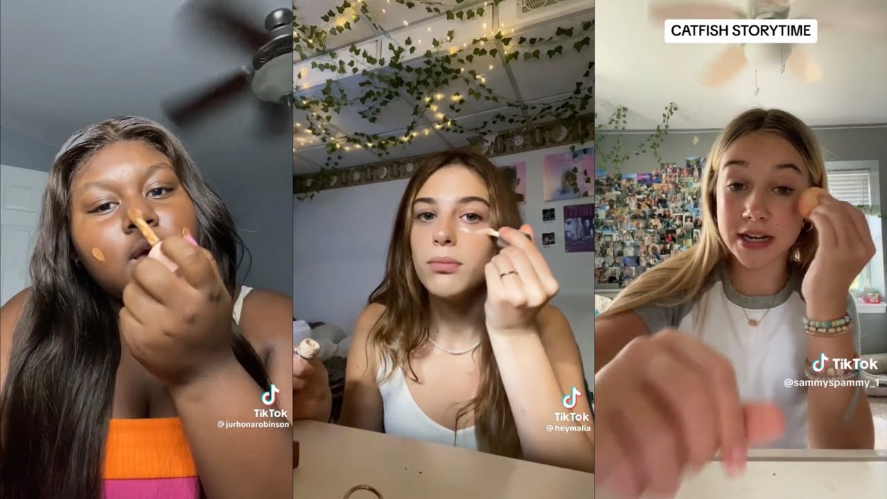 GRWM / Makeup storytime - TikTok compilation