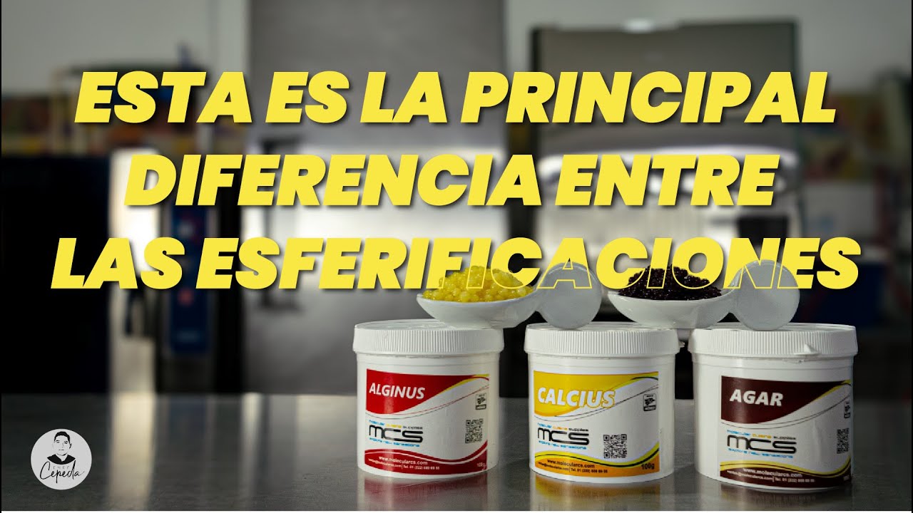 ¿Cuál es la principal diferencia entre la ESFERIFICACIÓN DIRECTA Y LA INVERSA? | Chef Cepeda