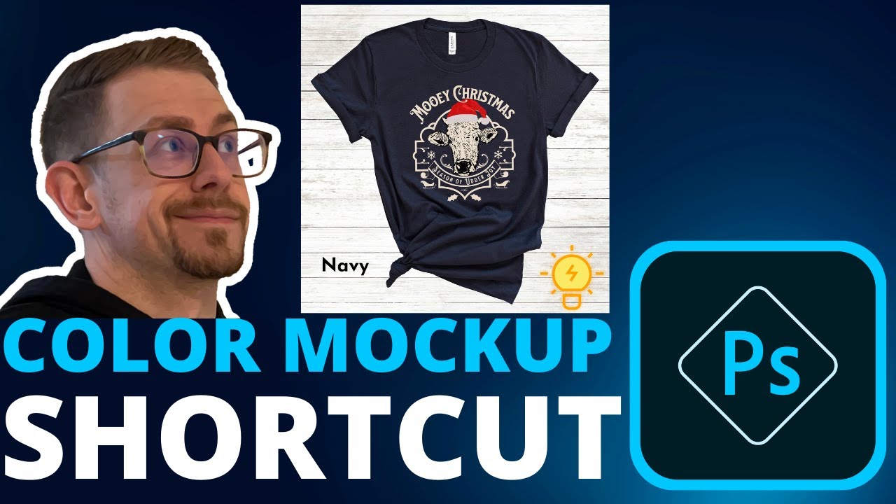 Make Print on Demand Mockups Fast! Photoshop Script Tutorial
