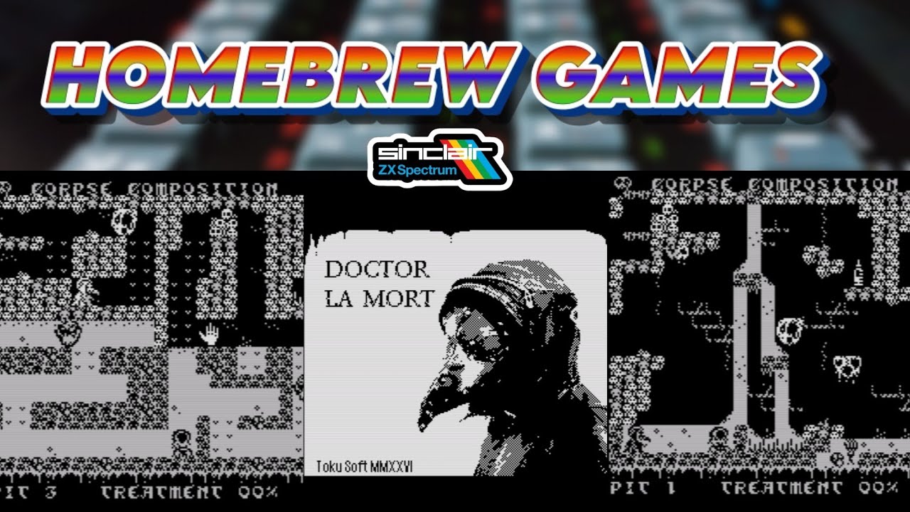 Doctor La Mort - New ZX-Spectrum Game 2026