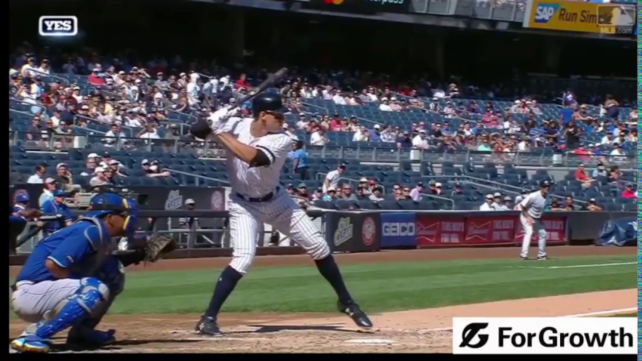 Aaron Judge アーロン・ジャッジ バッティングフォーム スーパースロー ホームラン