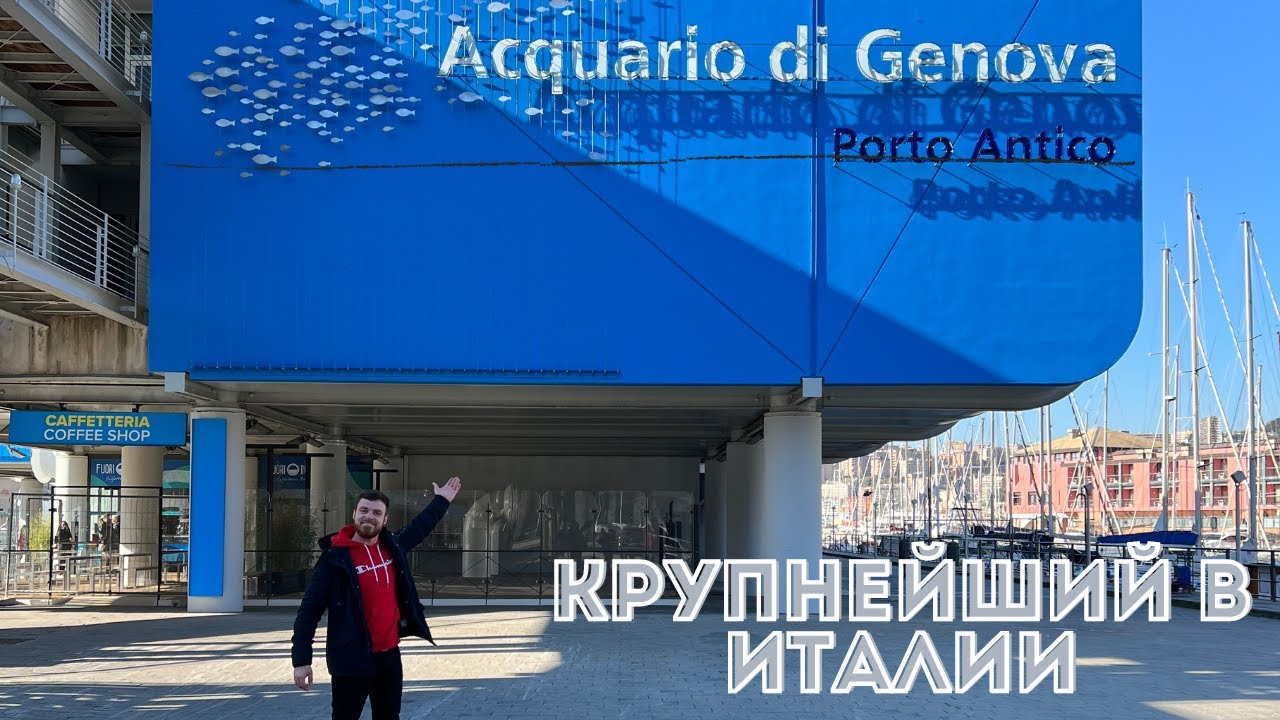 Acquario di Genova . (Аквариум в Генуа ) - крупнейший аквариум в Италии!