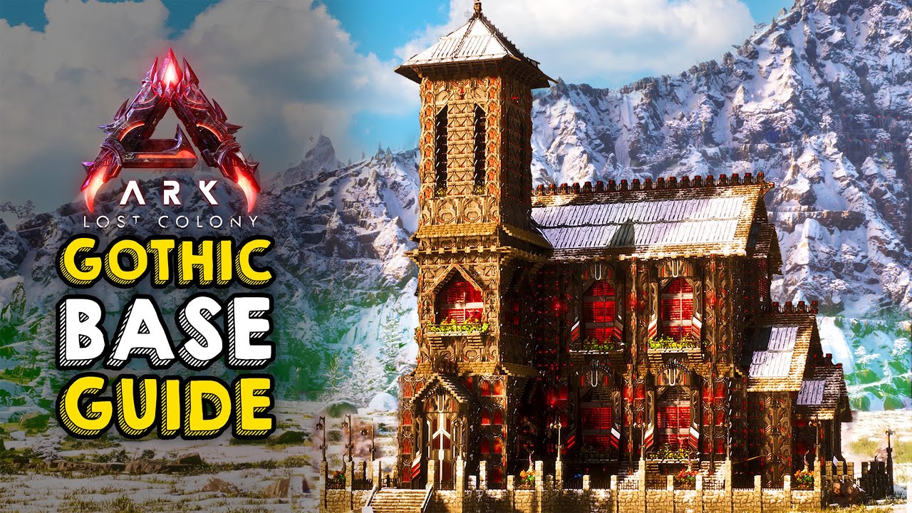 Ultimate All-in-One Lost Colony Base | Building Tutorial | ARK: Survival Ascended
