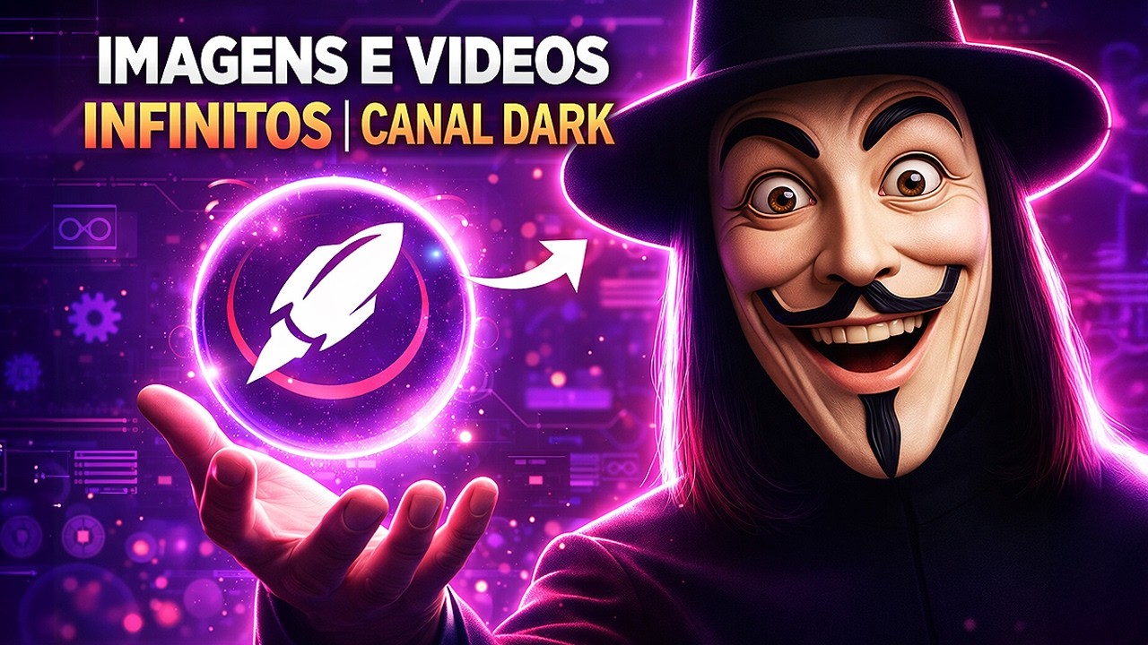 COMO CRIAR VÍDEOS E IMAGENS INFINITAS PARA O SEU CANAL DARK