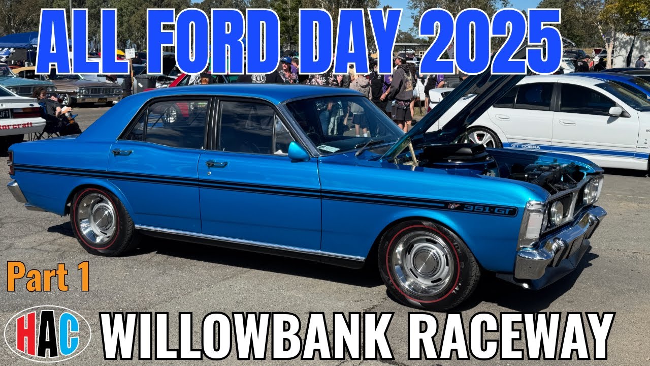 All Ford Day 2025 at  Willowbank Raceway - The Ultimate Ford Car Show
