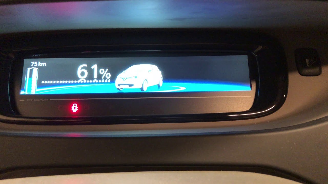 Reichweitenverlust durch Selbstentladung Renault Zoe in einer Woche