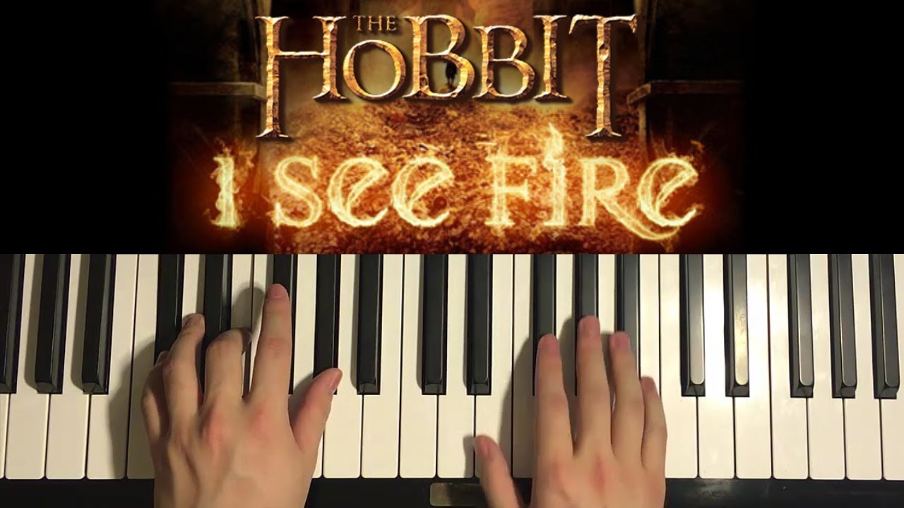 I See Fire - Ed Sheeran (Piano Tutorial Lesson)