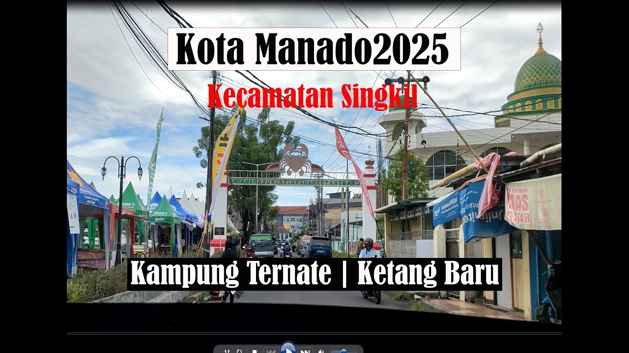 Suasana Kelurahan Mayoritas Muslim Kota Manado saat Bulan Puasa | Kota Manado 2025