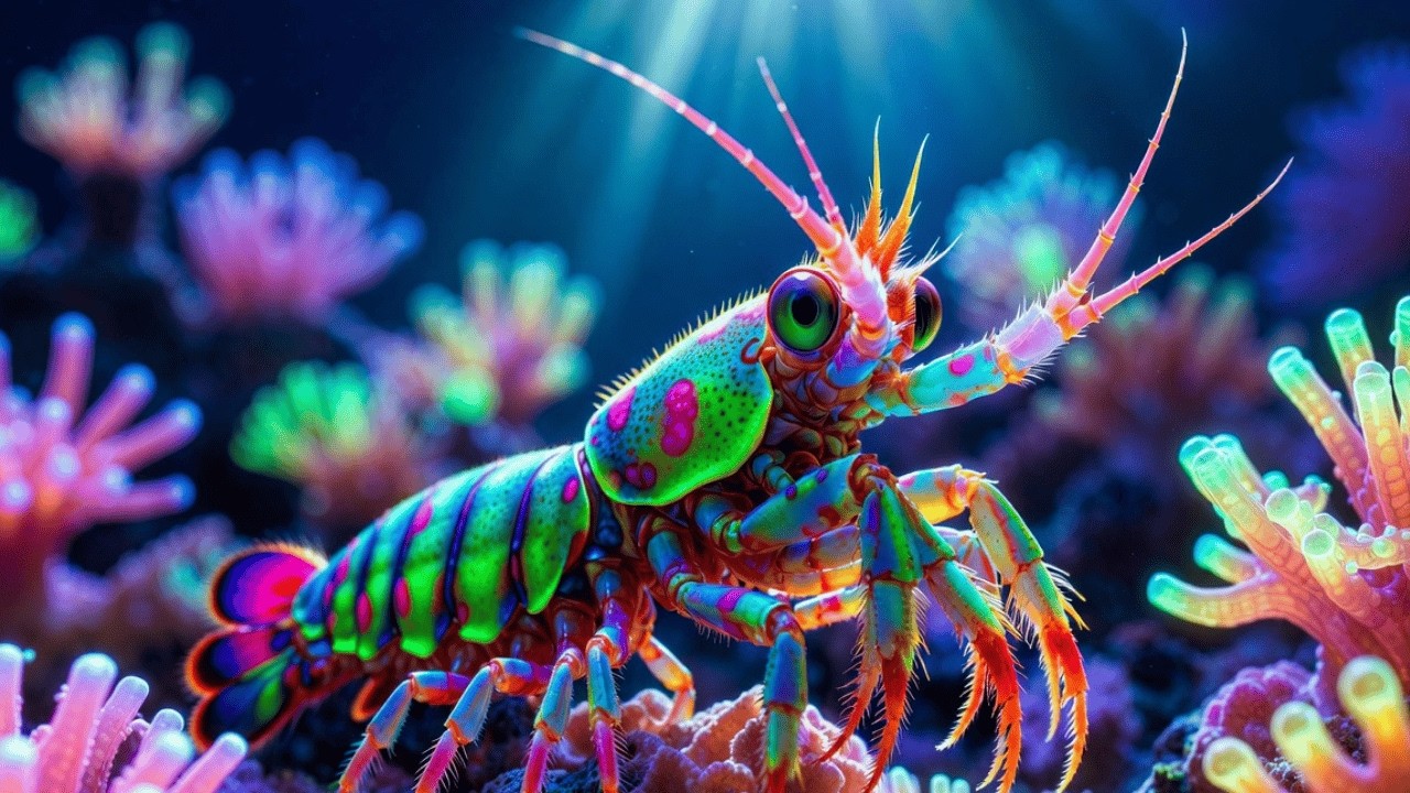 Stunning Reef Fish in a Bioluminescent Coral World 🌊 Relaxing Underwater Fantasy