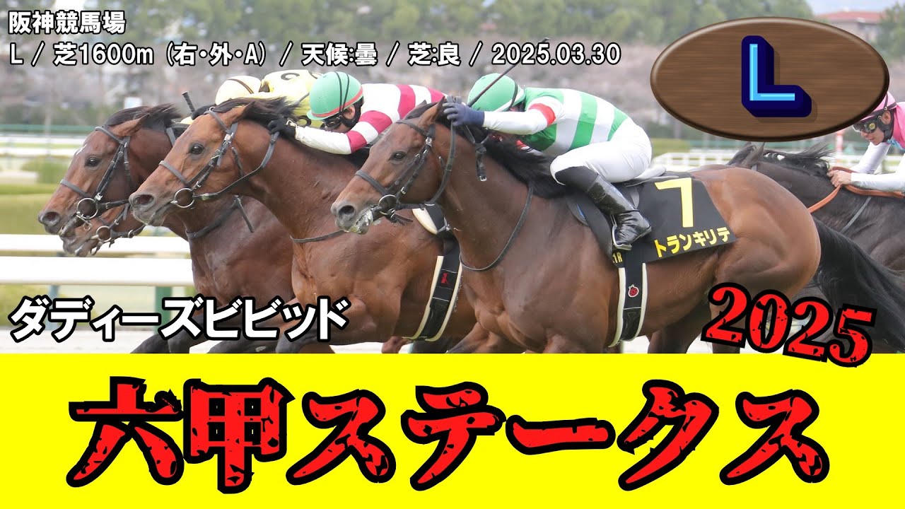 【競馬】 六甲ステークス 2025 / ダディーズビビッド