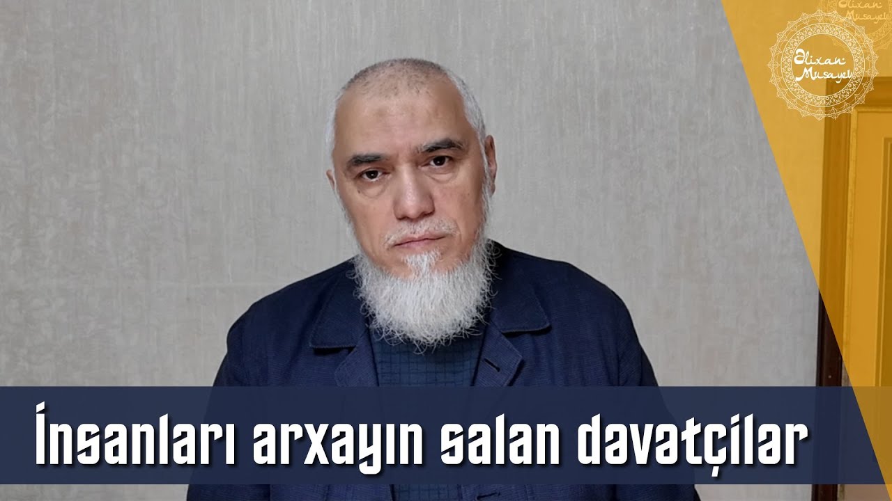 İnsanları arxayın salan dəvətçilər - Əlixan Musayev