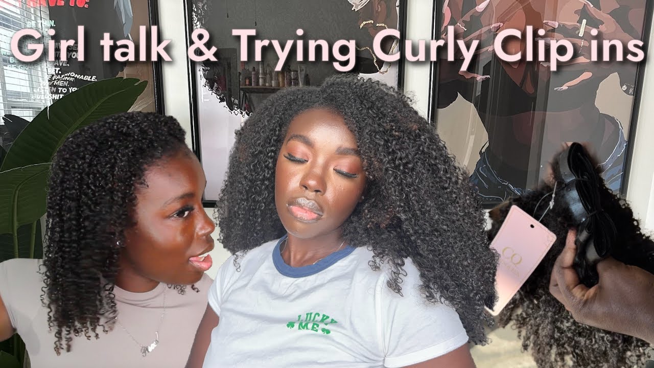 Talking about life and Installing Curls Queen Clip Ins