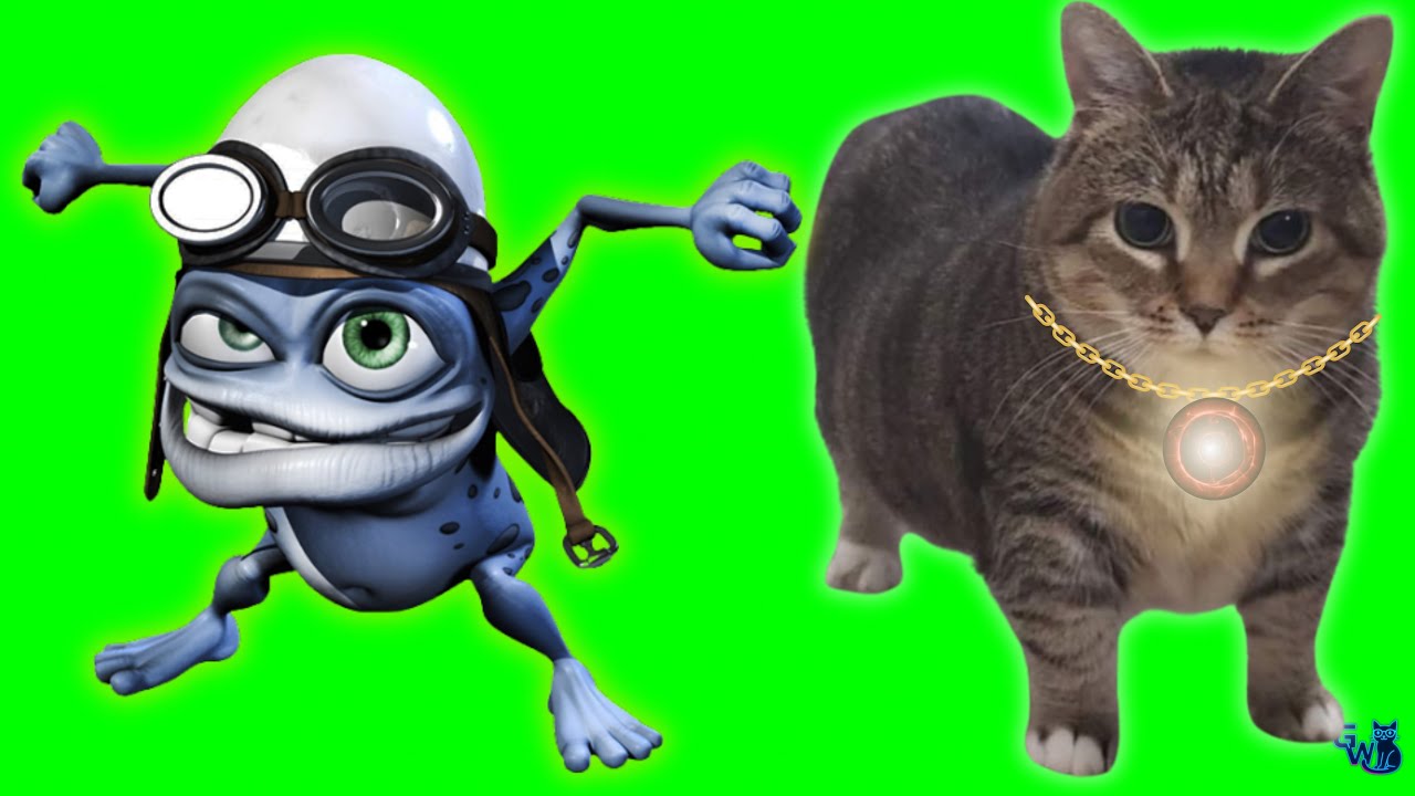 OIIAOIIA CAT при участии CRAZY FROG &mdash; Spinning Cat (ТЕХНО-РЕМИКС) Видео Cat Brainrot