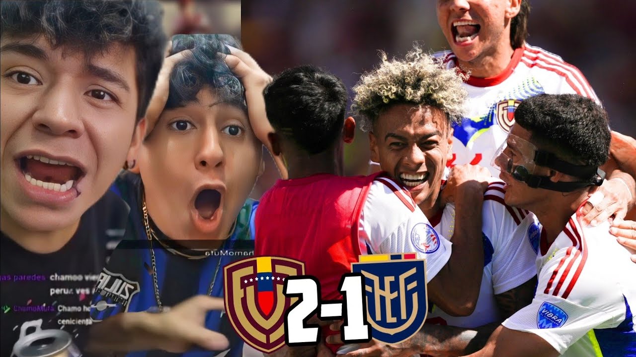 VENEZUELA VS ECUADOR 2-1| ÑAÑOS LLOREN | COPA AMERICA USA 2024