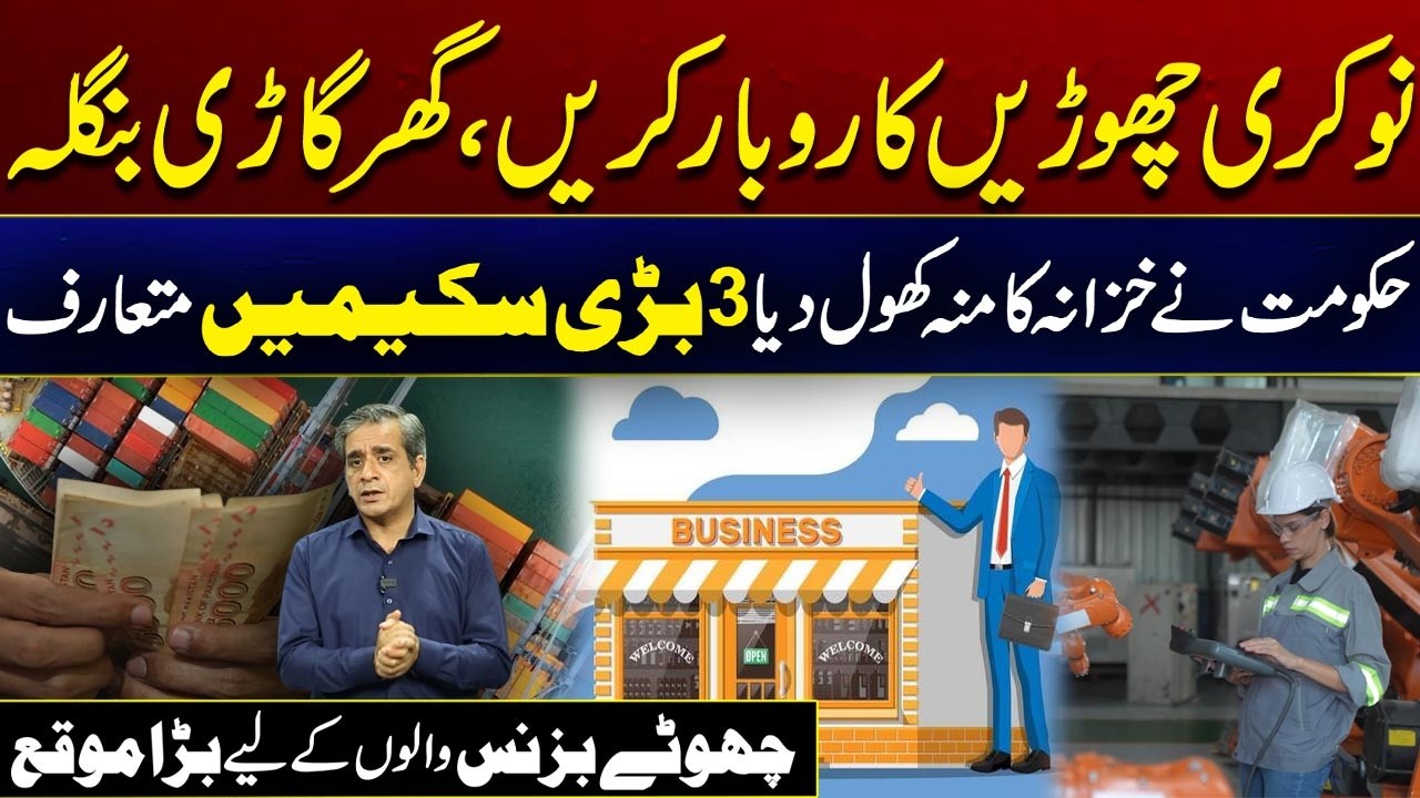 New Business Opportunity in Pakistan | 3 Government Loan Schemes Announced | City 41