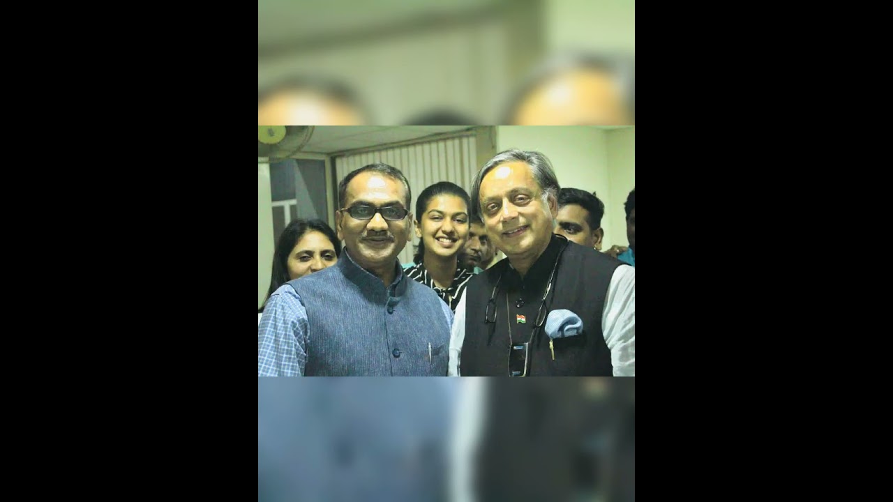 2410  With National and International dignitaries Shashi Tharoor ji&hellip; @manharpatelINC