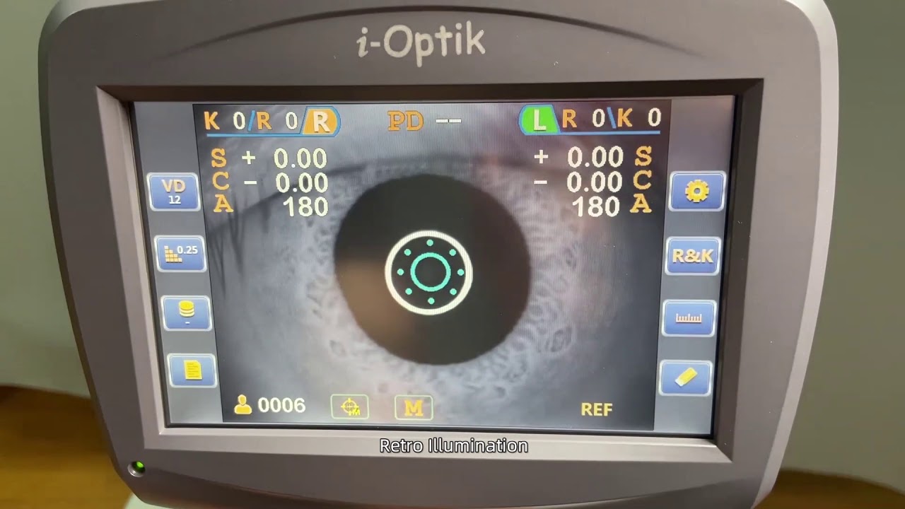 I Optik KR 9800 Auto Refractometer