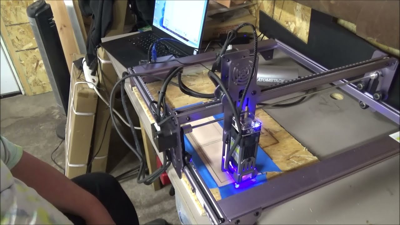 Upgrade to my laser engraver, Atomstack Air Assist