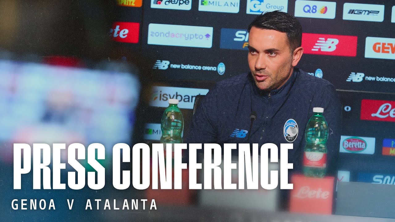Genoa-Atalanta | La conferenza stampa di Raffaele Palladino 📹🎙️ | 16ª Serie A Enilive 2025/26