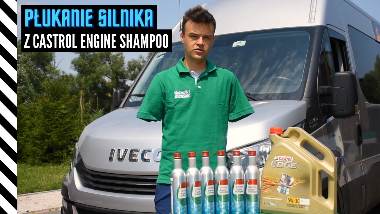 Płukanie silnika z Castrol Engine Shampoo | Bartosz Ostałowski