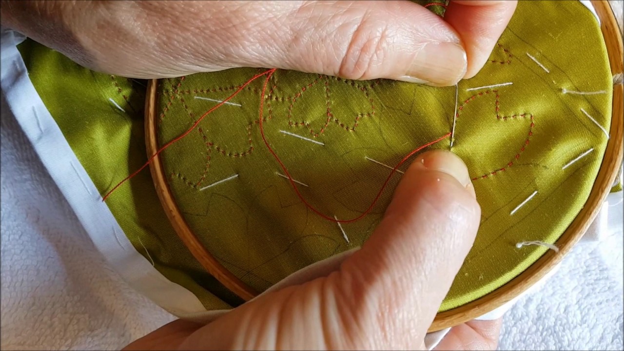 Tuto Comment piquer un boutis par Dominique Fave