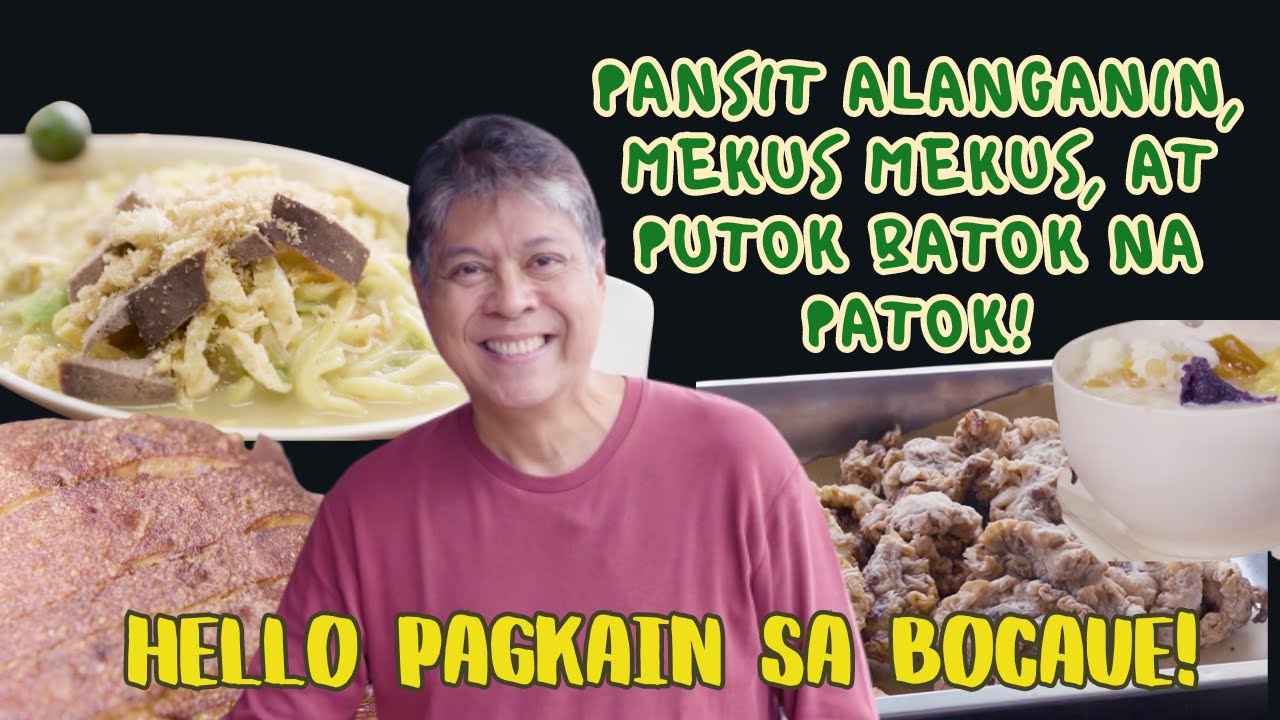 Pansit Alanganin, mekus mekus, at putok batok na patok | Hello Pagkain
