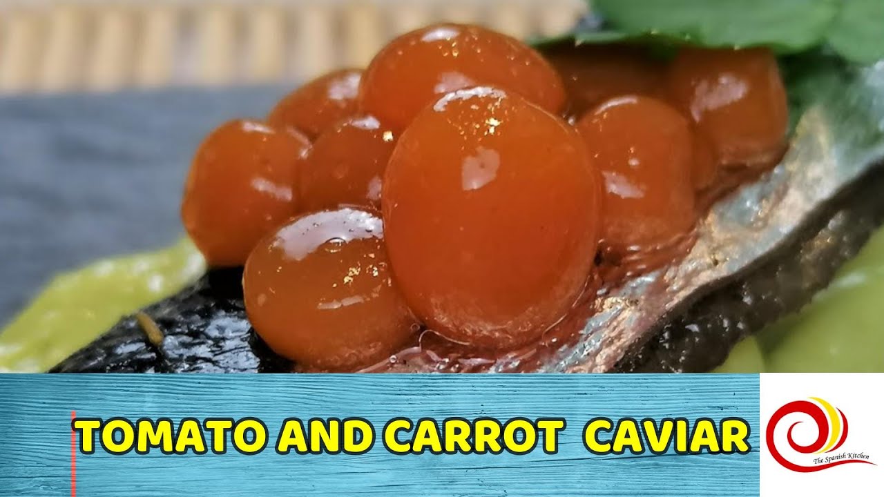 How to make  TOMATO AND CARROT  CAVIAR