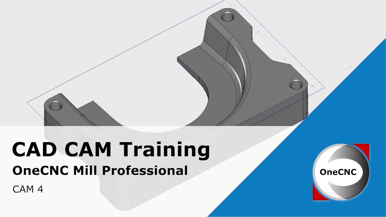 Final Tool Path Application | OneCNC Mill Professional Training - CAM Training 4