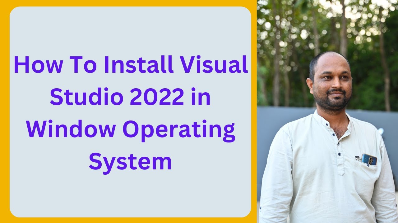 How to install Visual Studio 2022 .Net