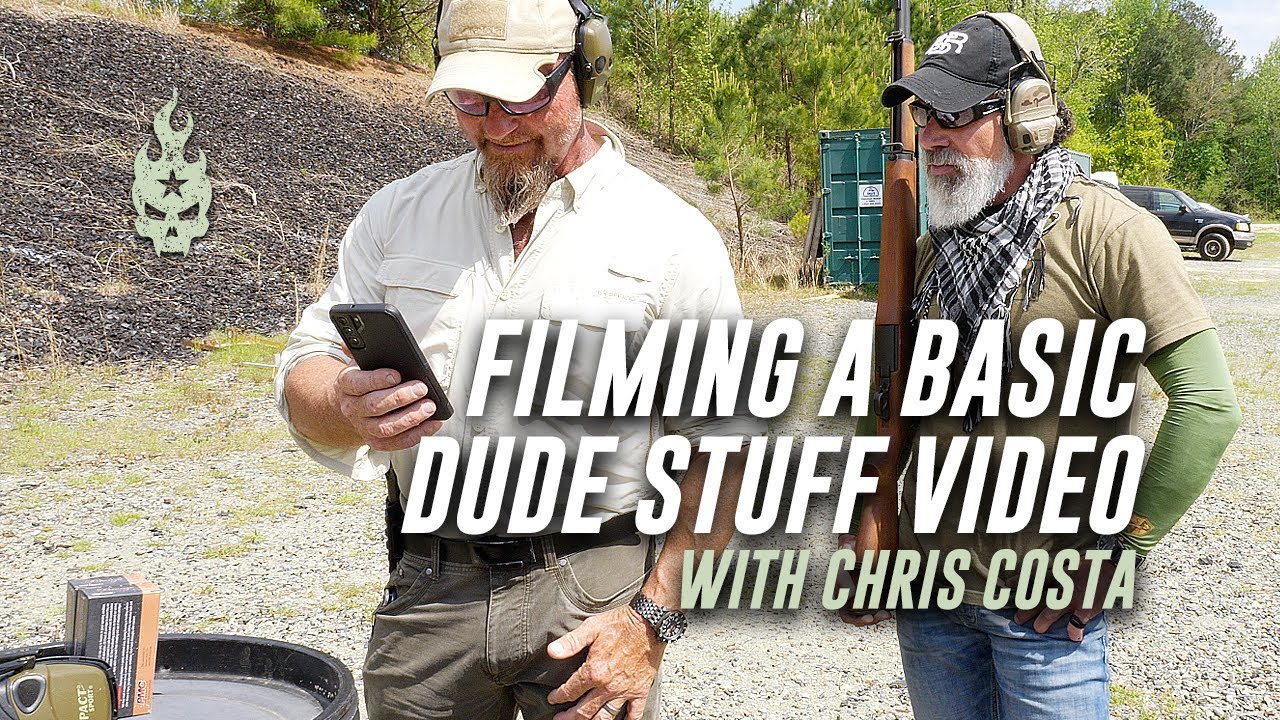 Filming a Basic Dude Stuff Video with Chris Costa