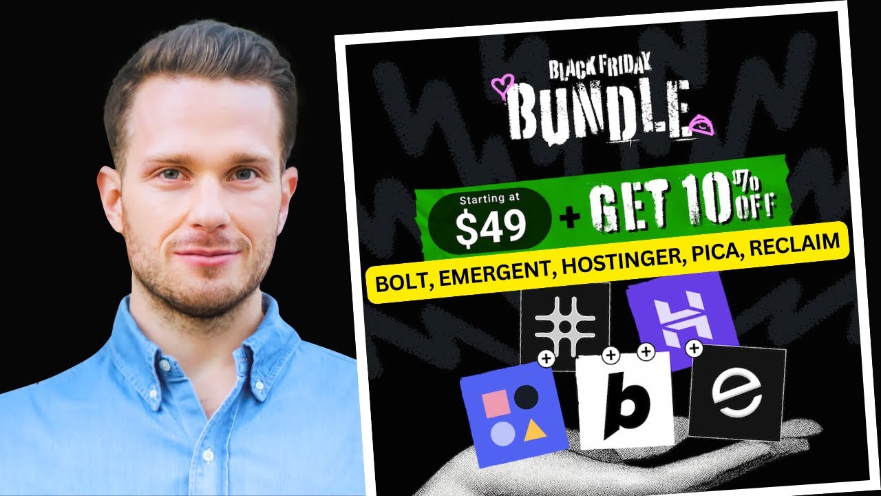 Best Black Friday Software Bundle! – $59 😍 Bolt, Emergent, Hostinger, Pica, Reclaim