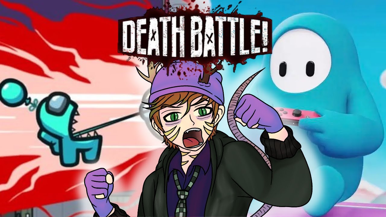 Let's Watch DEATH BATTLE! | Among Us VS Fall Guys