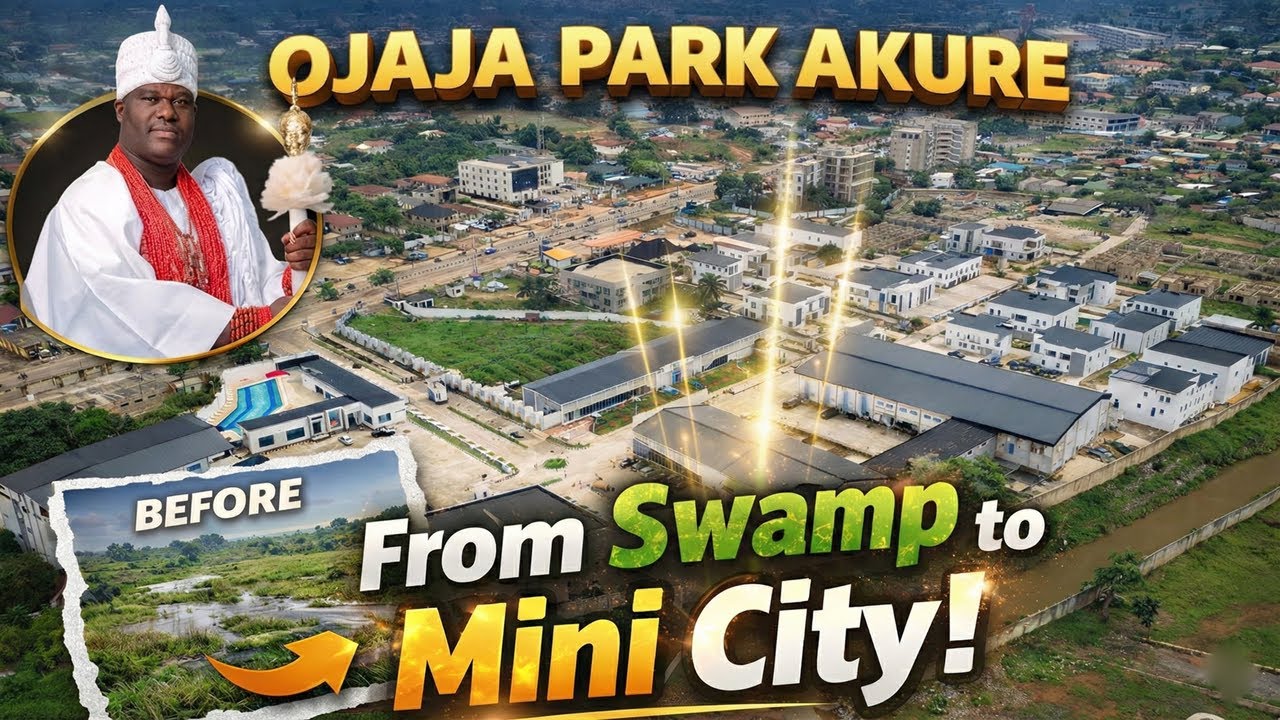 Ojaja Park Akure |  From Forgotten Swamp to Mini City