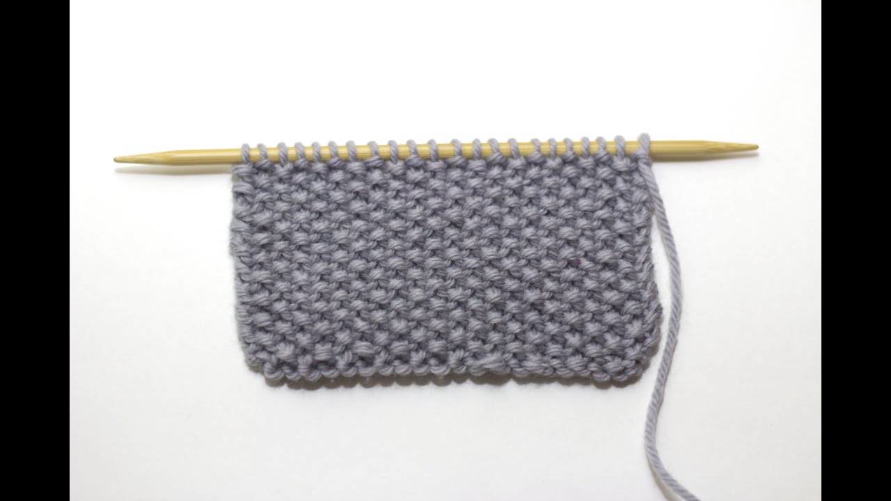 How to Knit the Seed Stitch