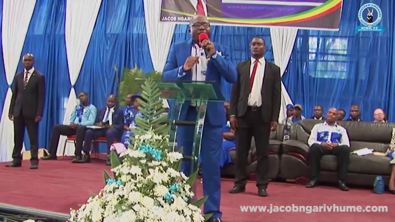 Transform Zimbabwe Inaugural Congress - Jacob Ngarivhume's Speech
