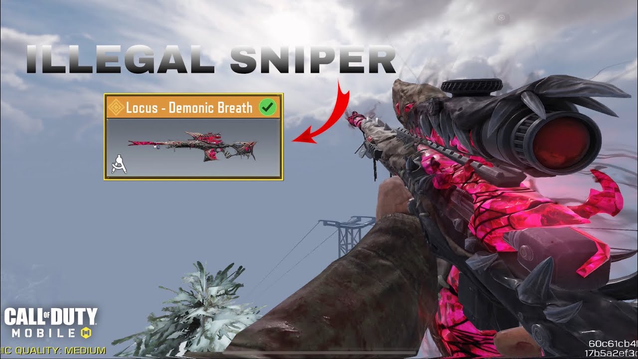 This Sniper Is ILLEGAL in CODM 😳🔥( 11 Min Domination )