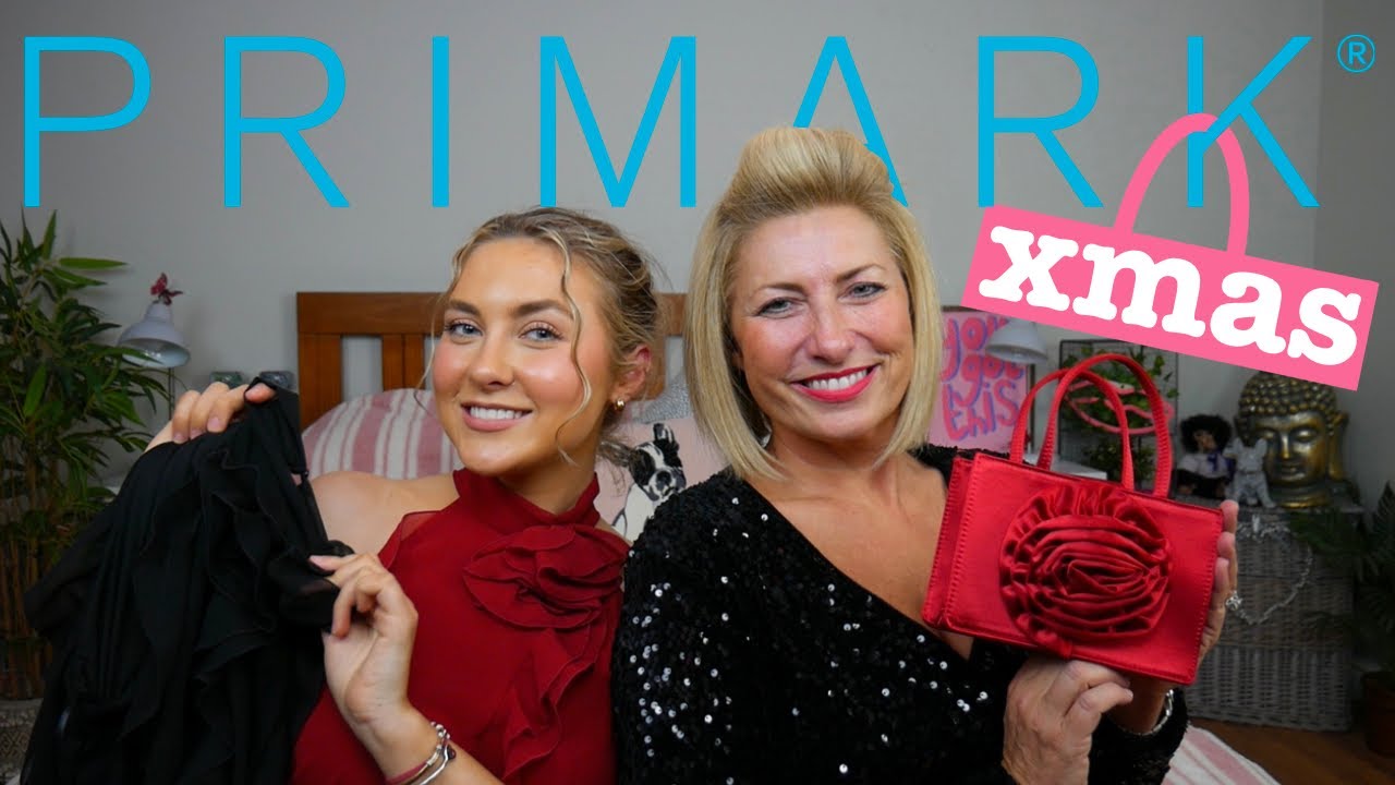 HUGE mother daughter XMAS PRIMARK HAUL!! new in primark december!