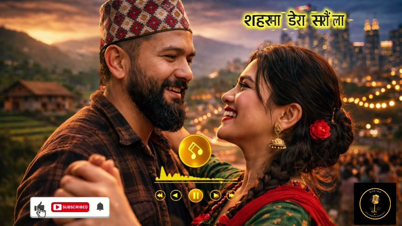 Shahar ma dera saraula / शहरमा डेरा सरौंला Nepali ai song