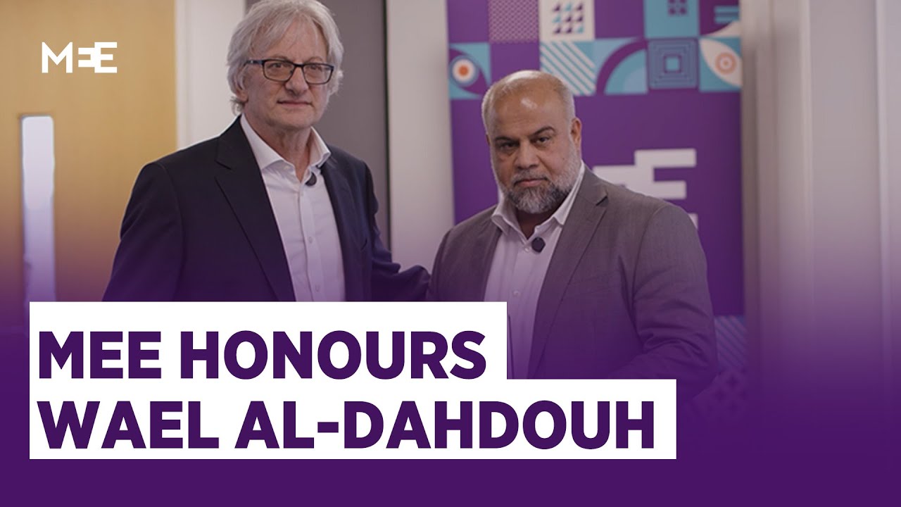 Middle East Eye honours Palestinian journalist Wael al-Dahdouh